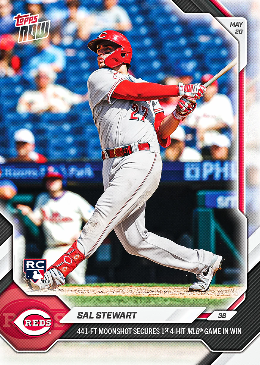 2026 MLB Topps NOW #224 Sal Stewart