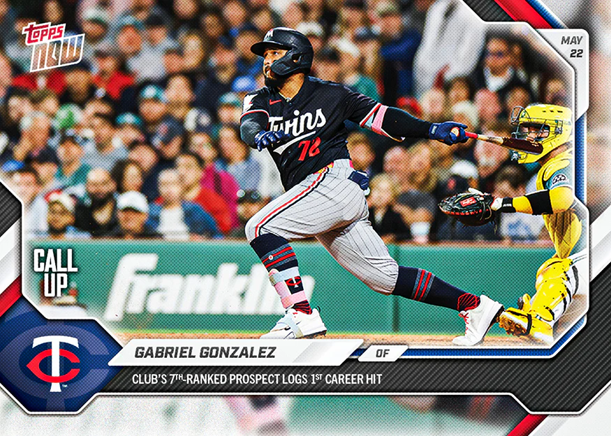 2026 MLB Topps NOW #230 Gabriel Gonzalez
