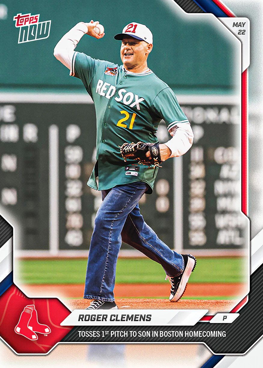 2026 MLB Topps NOW #231 Roger Clemens