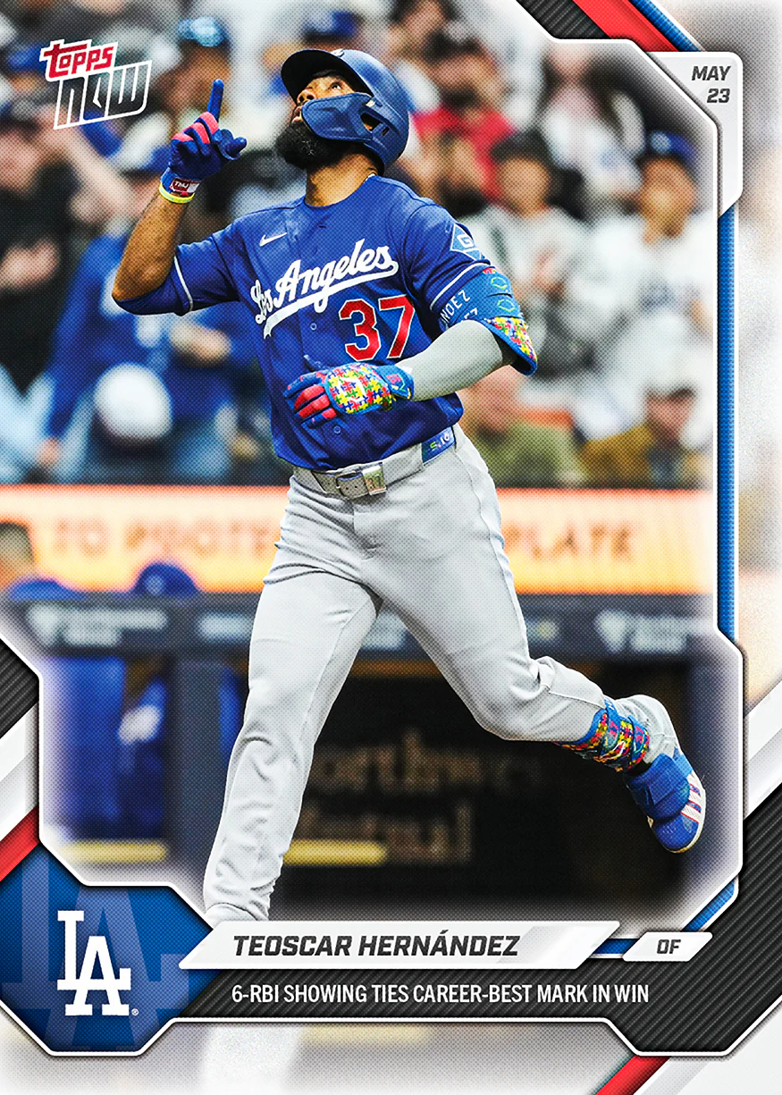 2026 MLB Topps NOW #233 Teoscar Hernández
