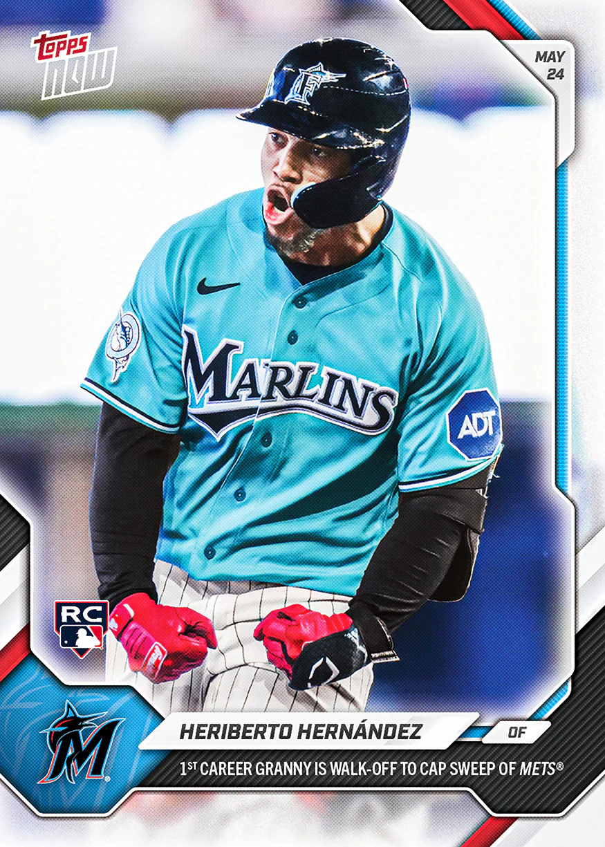 2026 MLB Topps NOW #237 Heriberto Hernández