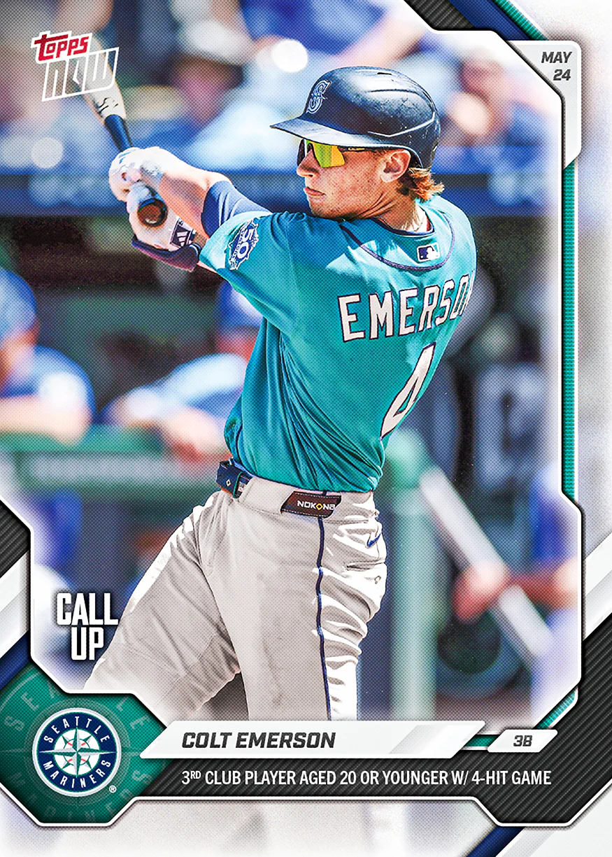 2026 MLB Topps NOW #241 Colt Emerson