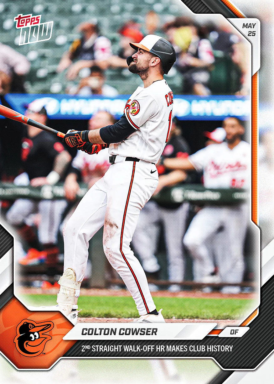 2026 MLB Topps NOW #242 Colton Cowser