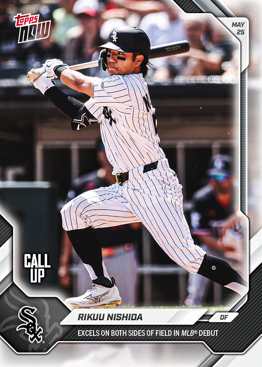 2026 MLB Topps NOW #243 Rikuu Nishida