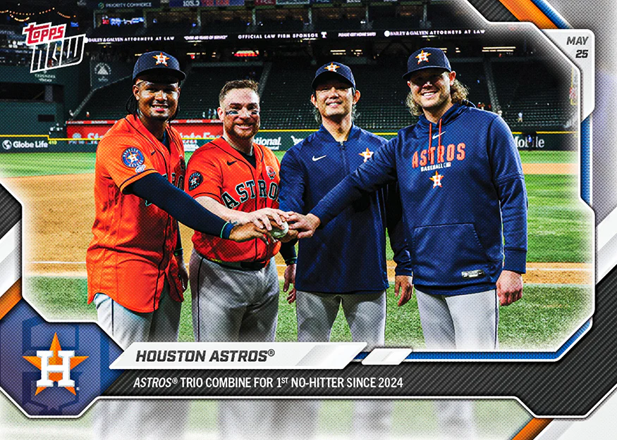 2026 MLB Topps NOW #245 Houston Astros