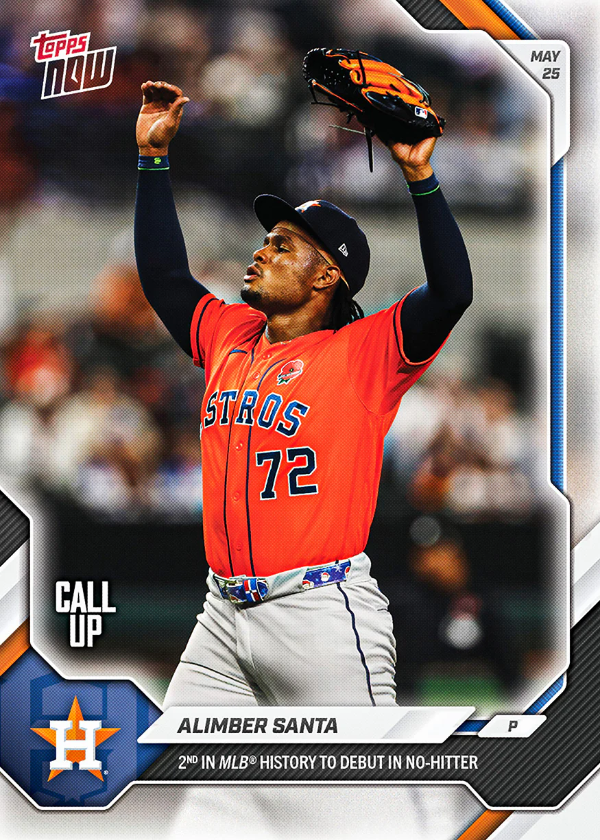 2026 MLB Topps NOW #246 Alimber Santa