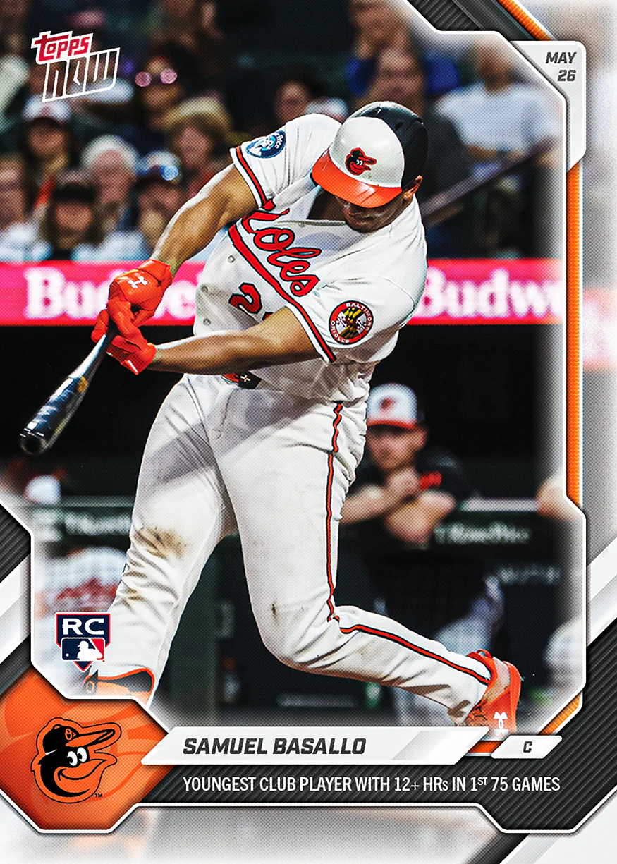 2026 MLB Topps NOW #249 Samuel Basallo