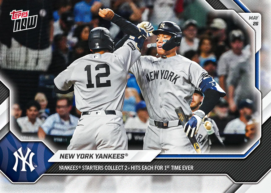 2026 MLB Topps NOW #251 New York Yankees