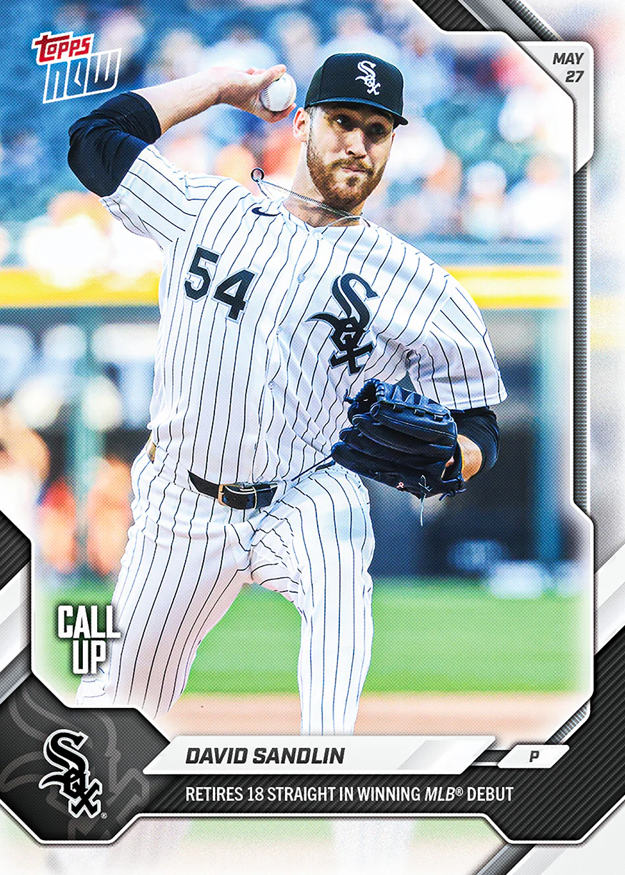 2026 MLB Topps NOW #254 David Sandlin