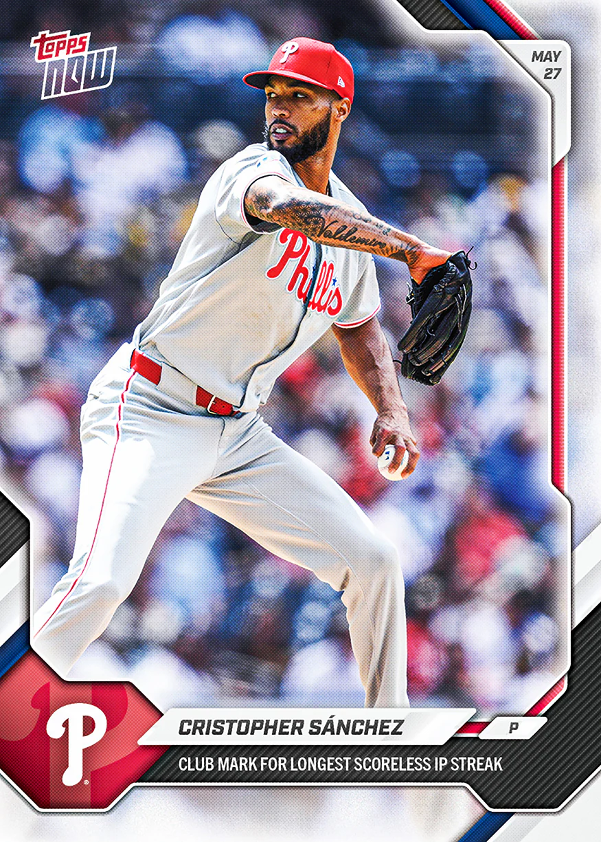 2026 MLB Topps NOW #258 Cristopher Sánchez