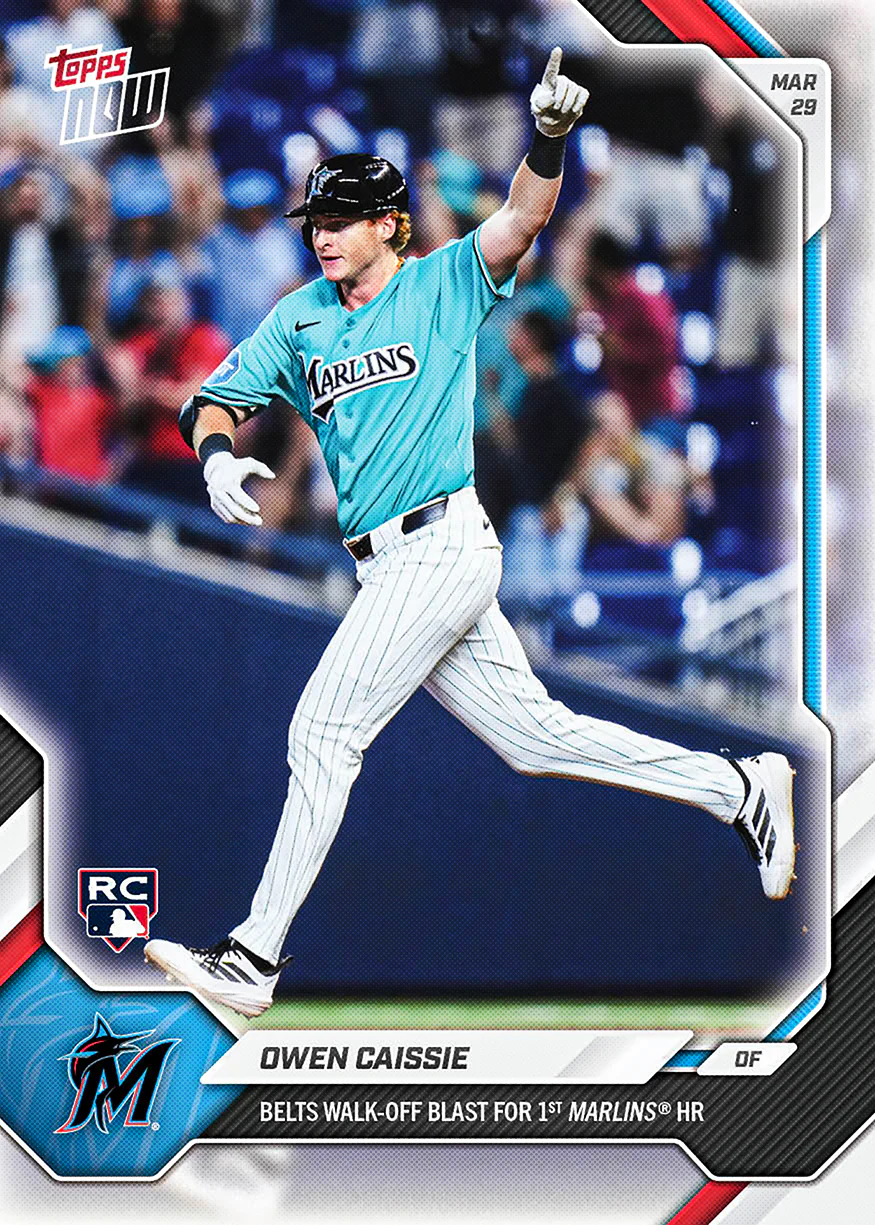 2026 MLB Topps NOW #26 Owen Caissie