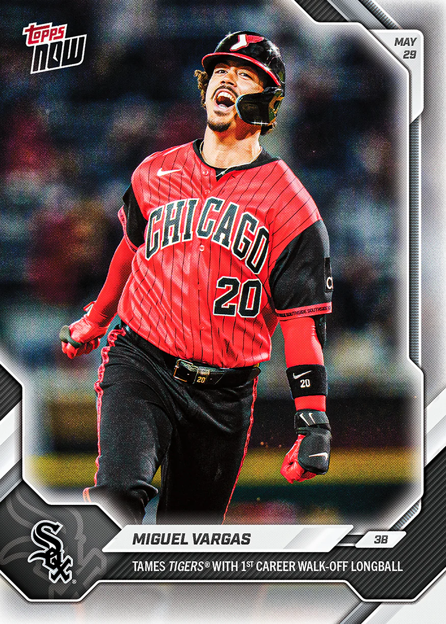 2026 MLB Topps NOW #265 Miguel Vargas