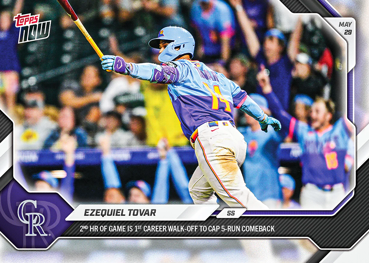 2026 MLB Topps NOW #266 Ezequiel Tovar