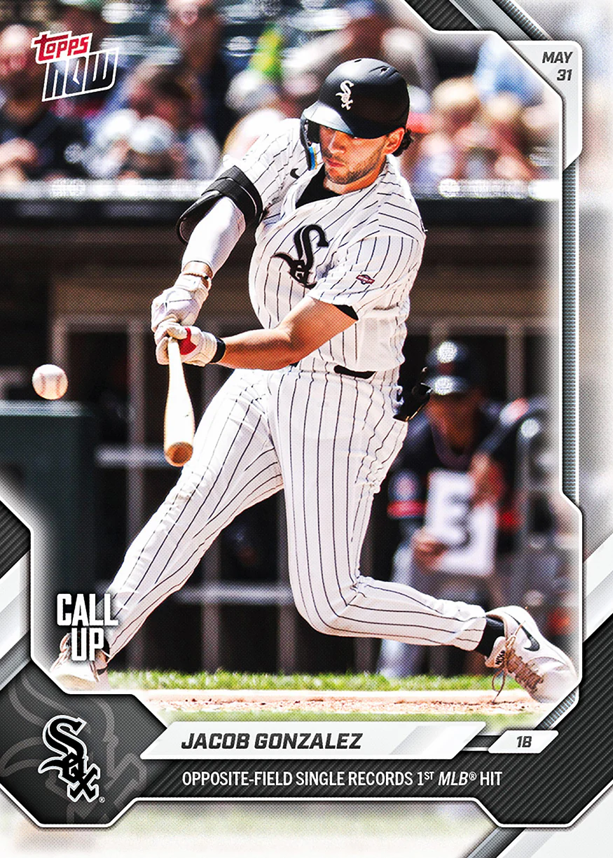 2026 MLB Topps NOW #271 Jacob Gonzalez
