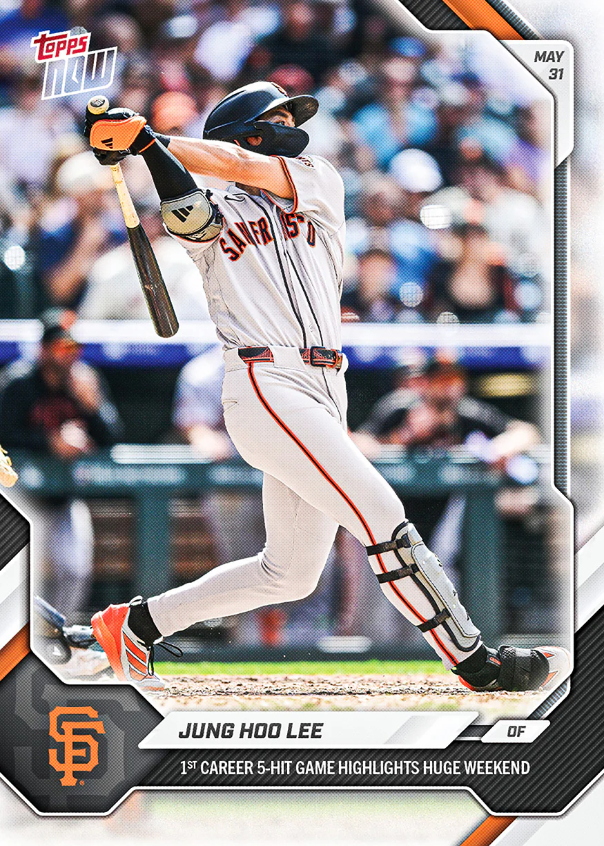 2026 MLB Topps NOW #273 Jung Hoo Lee