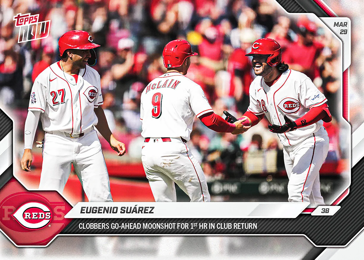 2026 MLB Topps NOW #28 Eugenio Suárez
