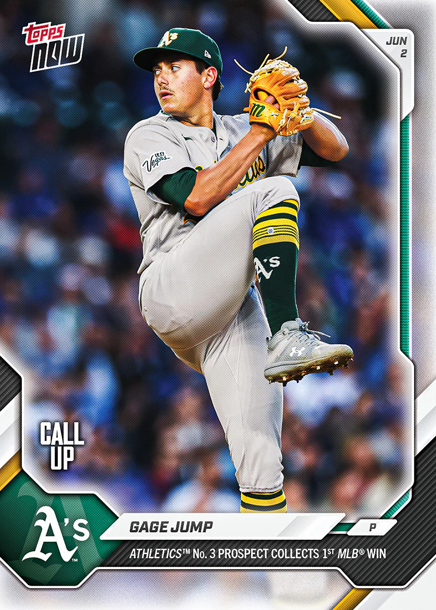 2026 MLB Topps NOW #282 Gage Jump