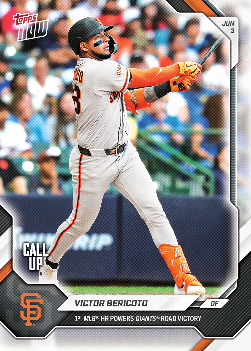 2026 MLB Topps NOW #284 Victor Bericoto