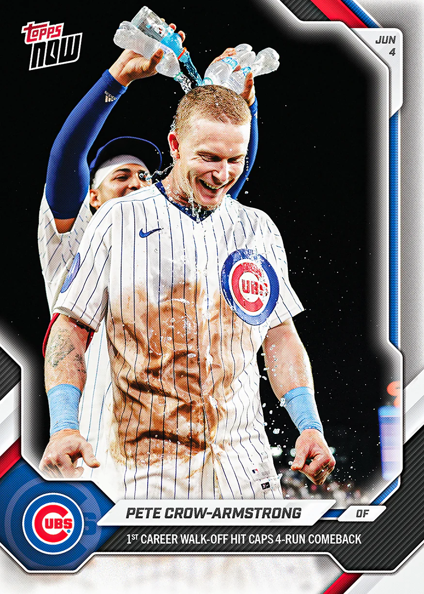 2026 MLB Topps NOW #287 Pete Crow-Armstrong