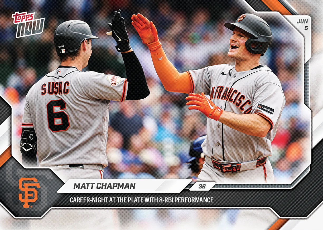 2026 MLB Topps NOW #289 Matt Chapman