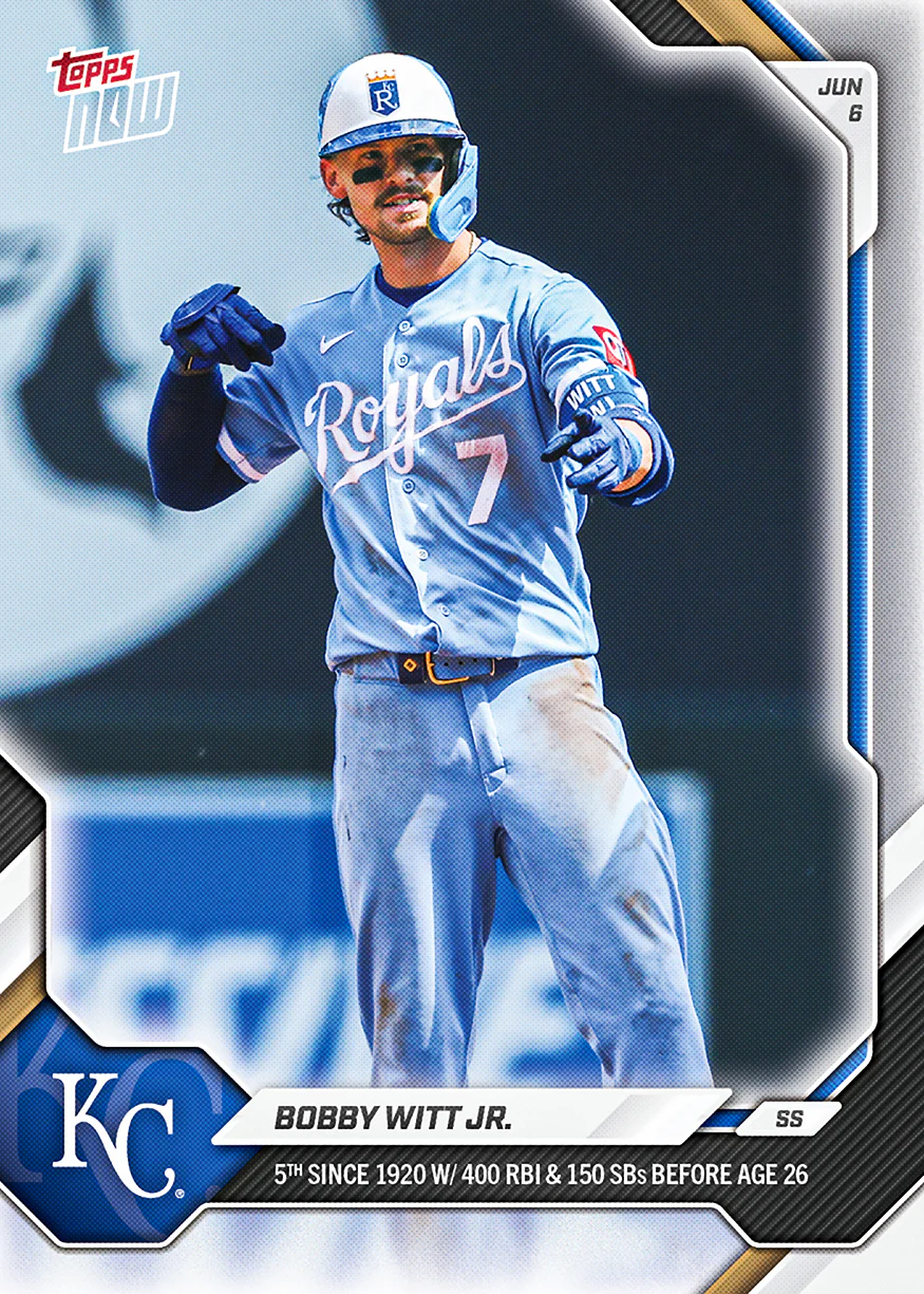 2026 MLB Topps NOW #294 Bobby Witt Jr.
