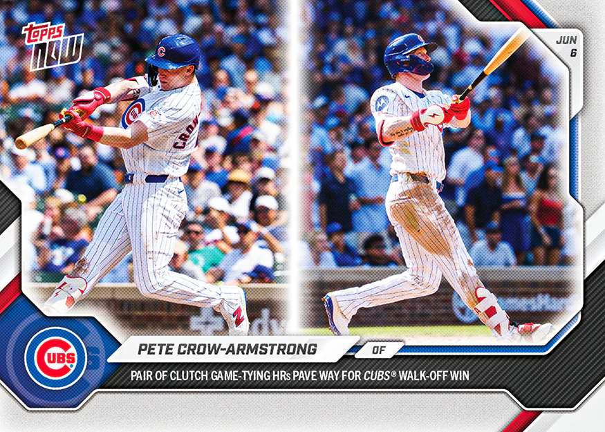 2026 MLB Topps NOW #295 Pete Crow-Armstrong