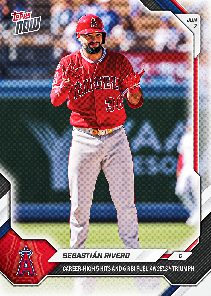 2026 MLB Topps NOW #300 Sebastián Rivero