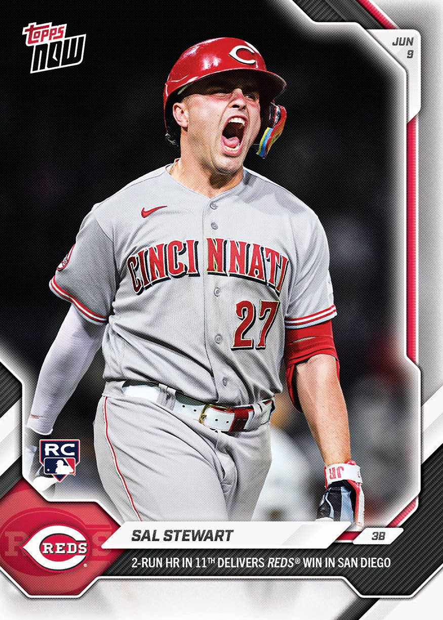 2026 MLB Topps NOW #309 Sal Stewart