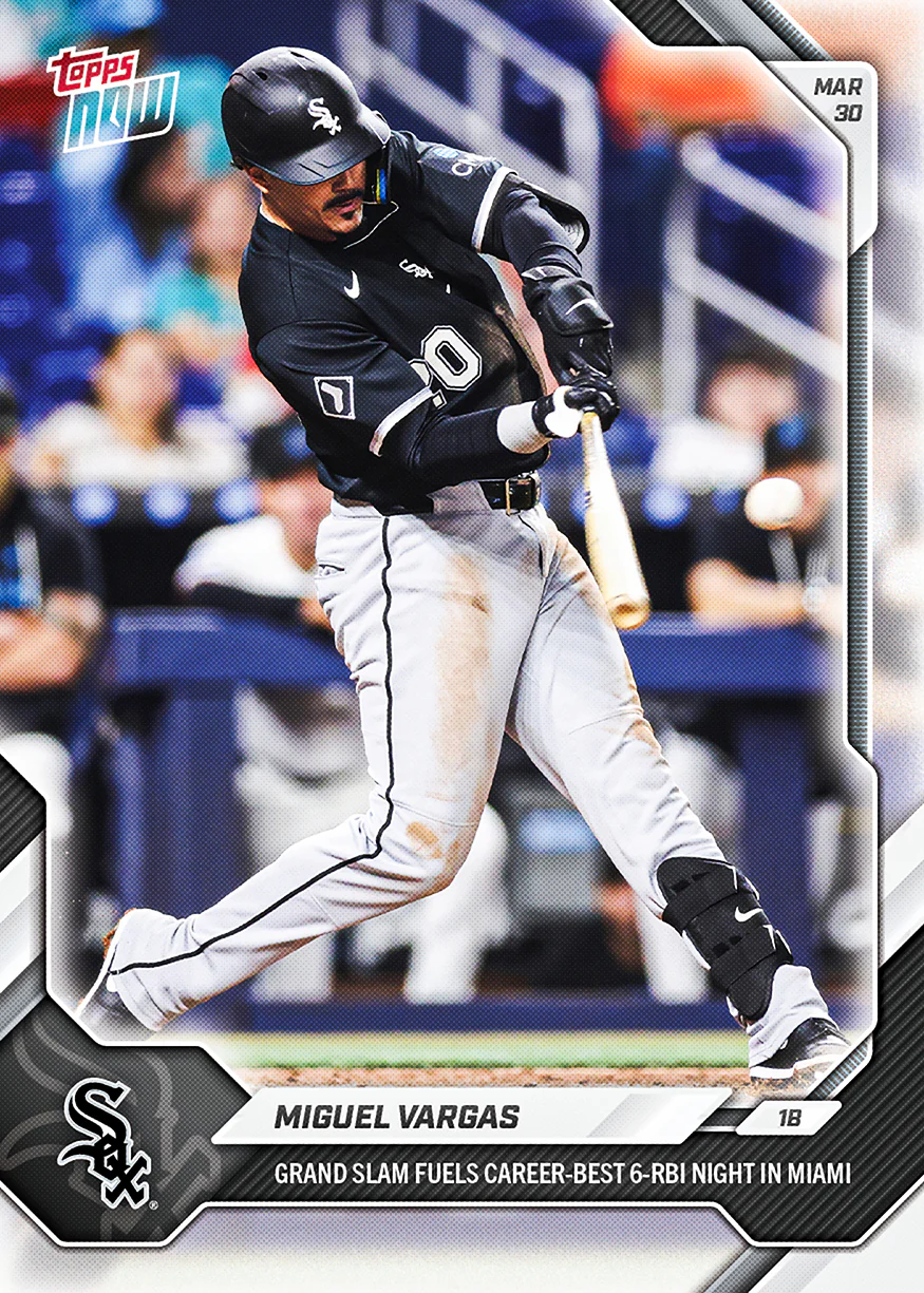 2026 MLB Topps NOW #31 Miguel Vargas