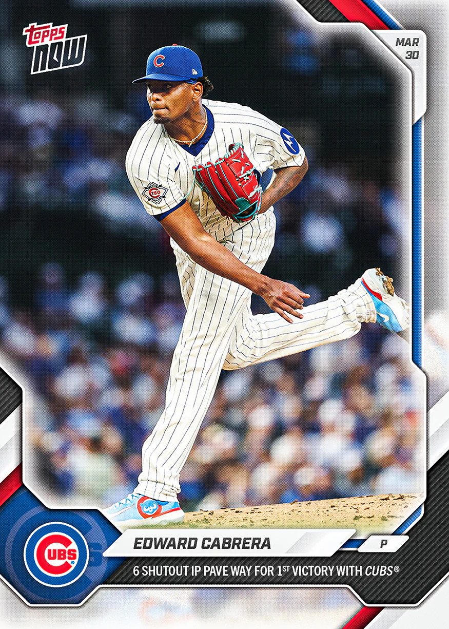 2026 MLB Topps NOW #32 Edward Cabrera