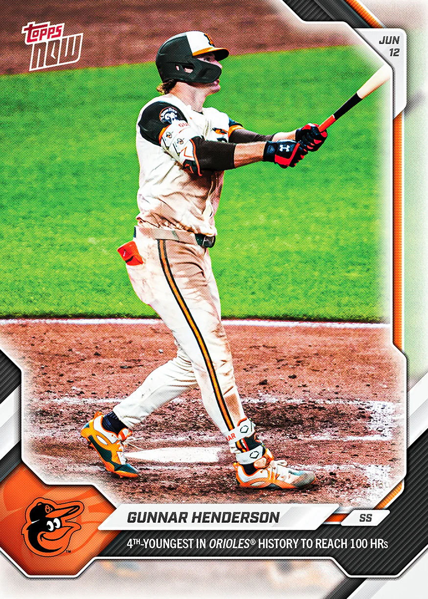 2026 MLB Topps NOW #324 Gunnar Henderson