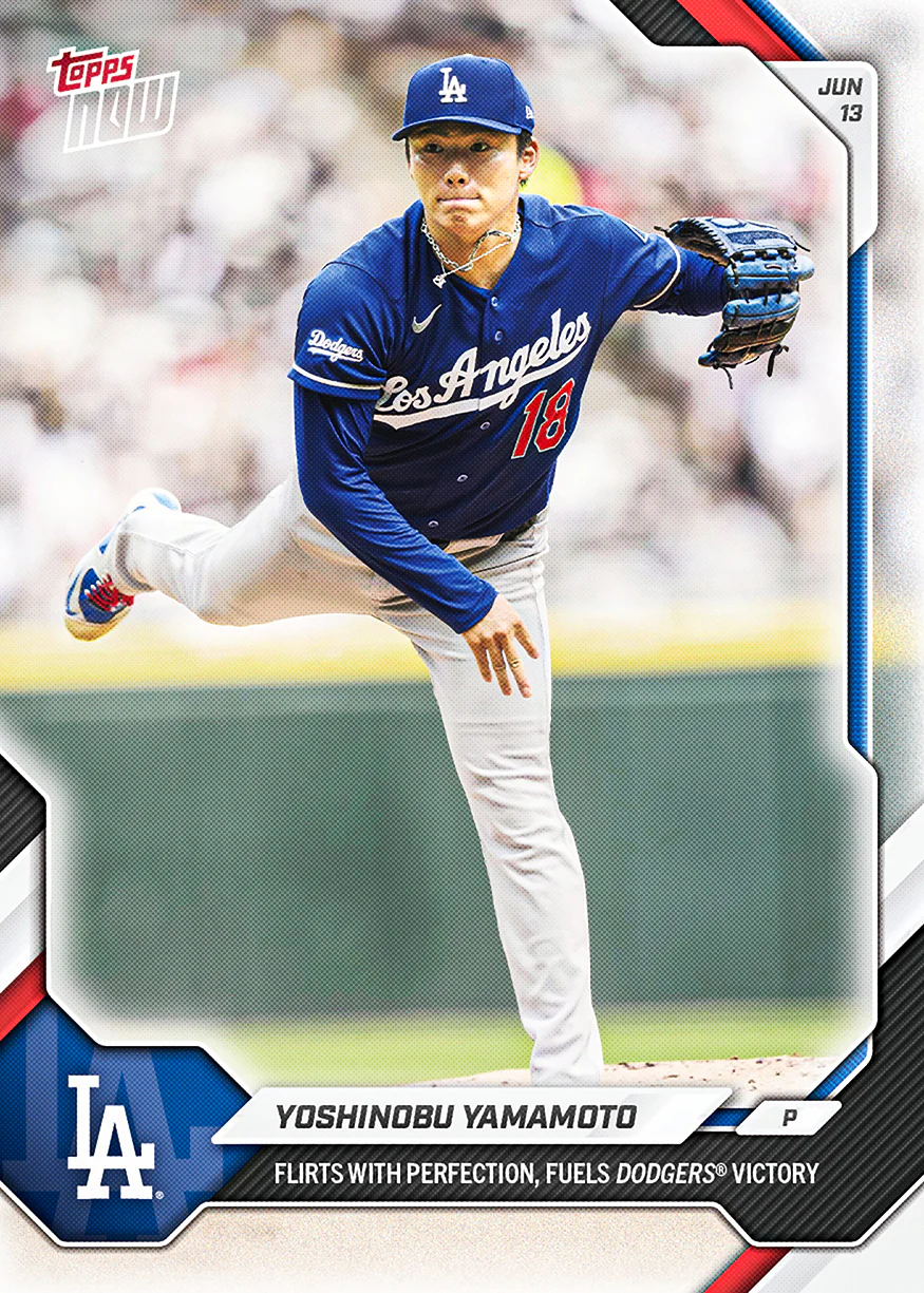2026 MLB Topps NOW #327 Yoshinobu Yamamoto