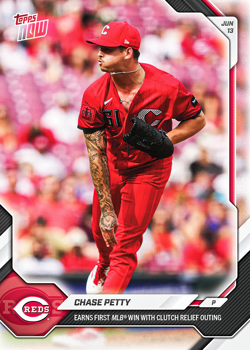 2026 MLB Topps NOW #329 Chase Petty