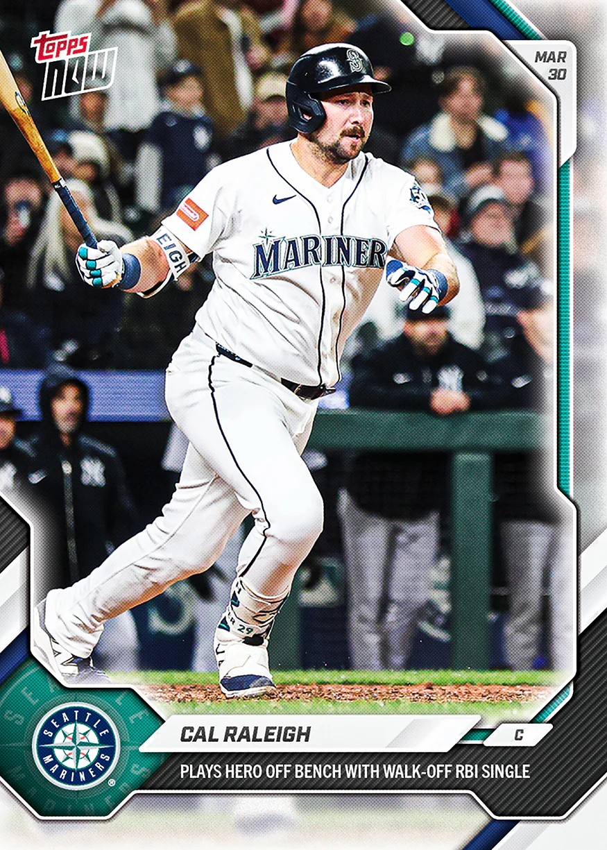 2026 MLB Topps NOW #33 Cal Raleigh