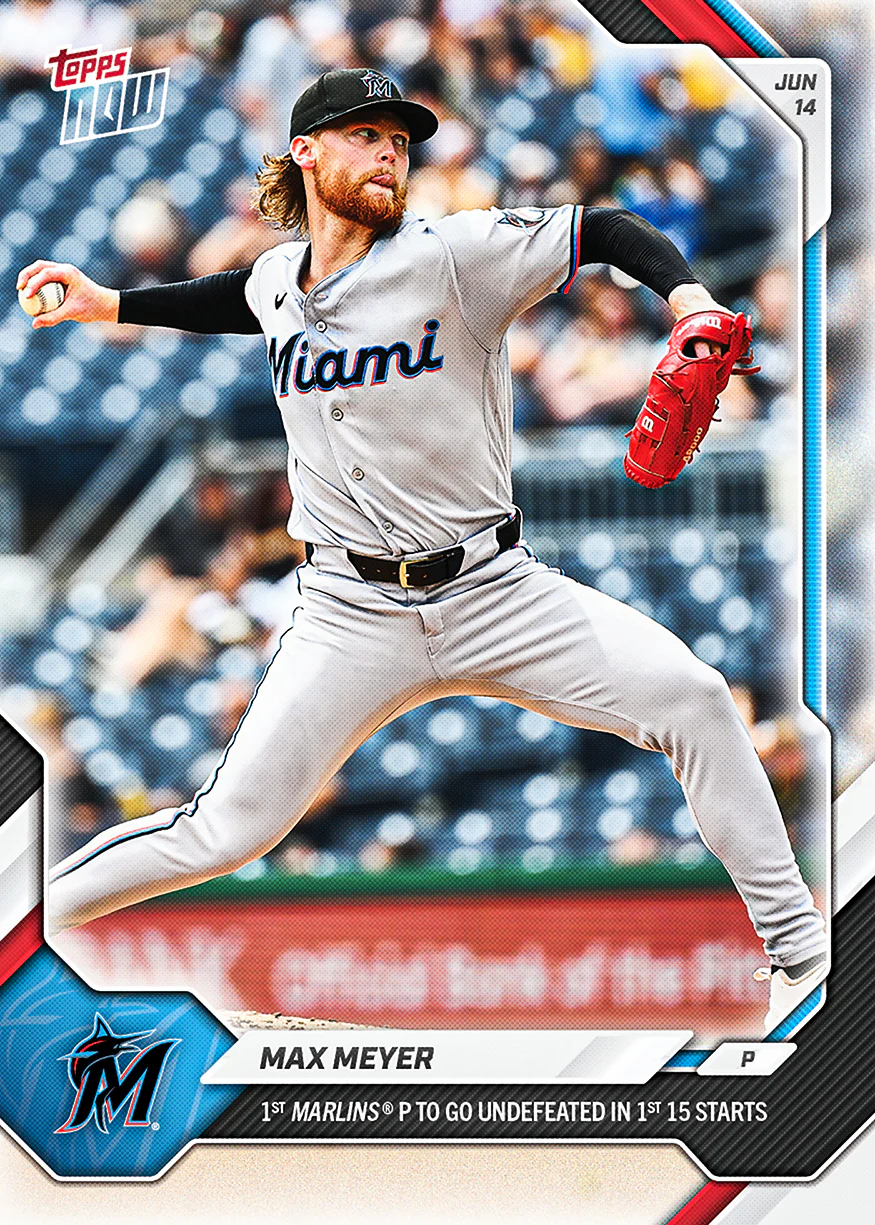 2026 MLB Topps NOW #330 Max Meyer