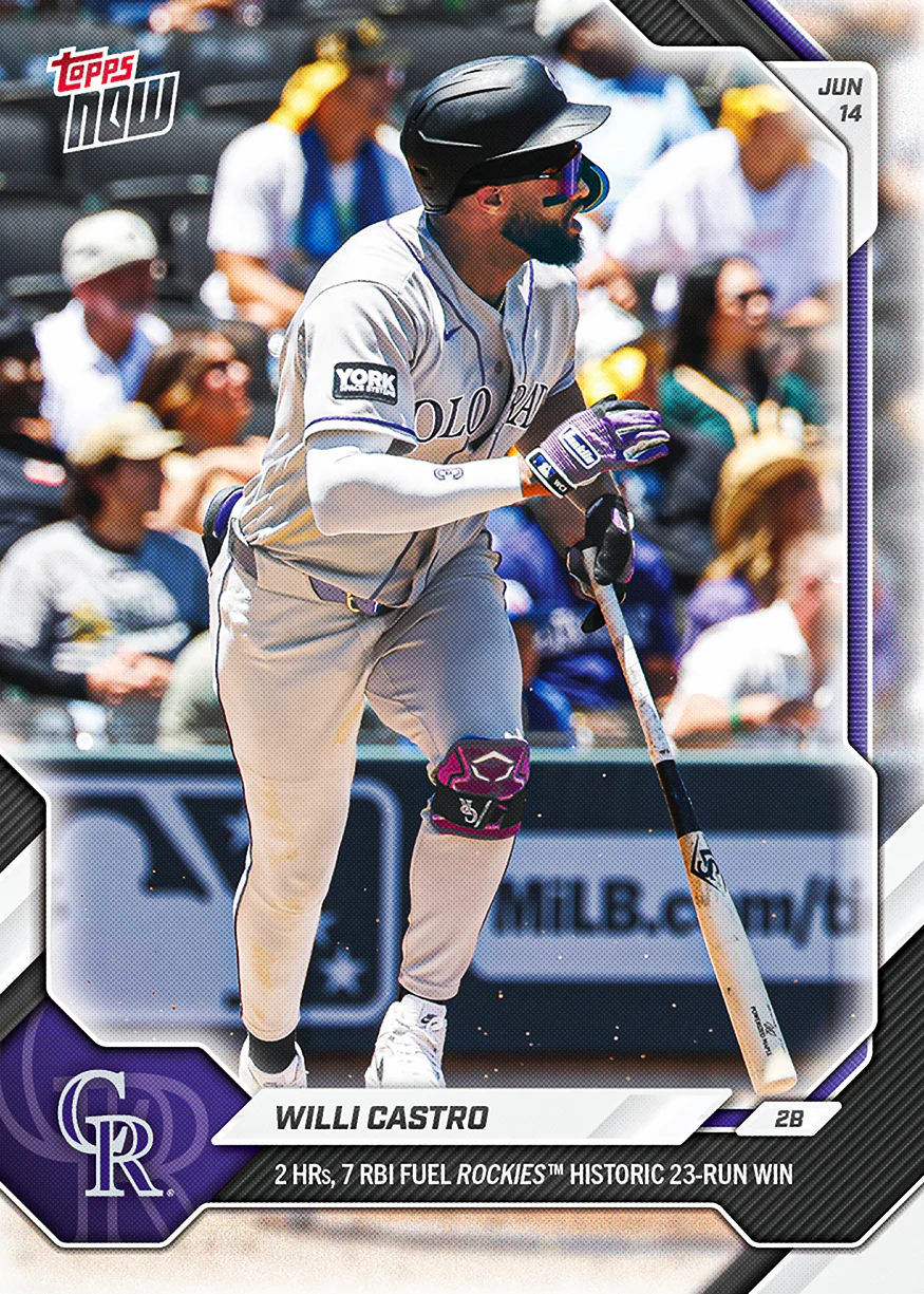 2026 MLB Topps NOW #332 Willi Castro