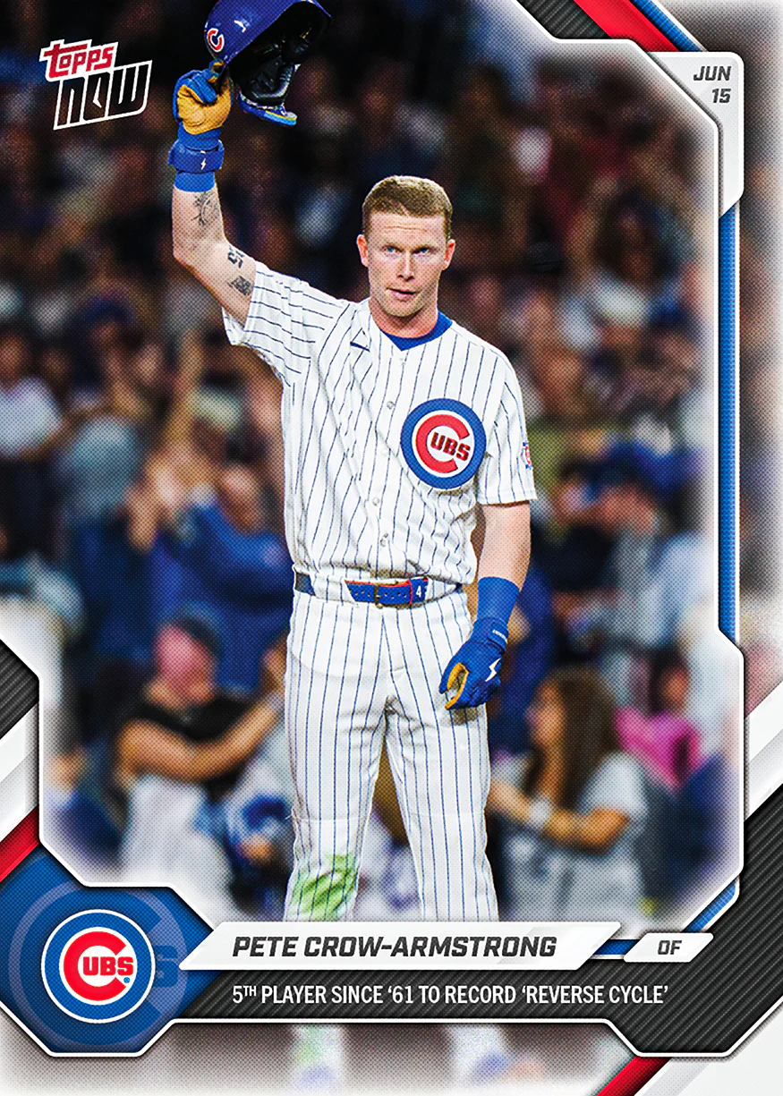 2026 MLB Topps NOW #337 Pete Crow-Armstrong