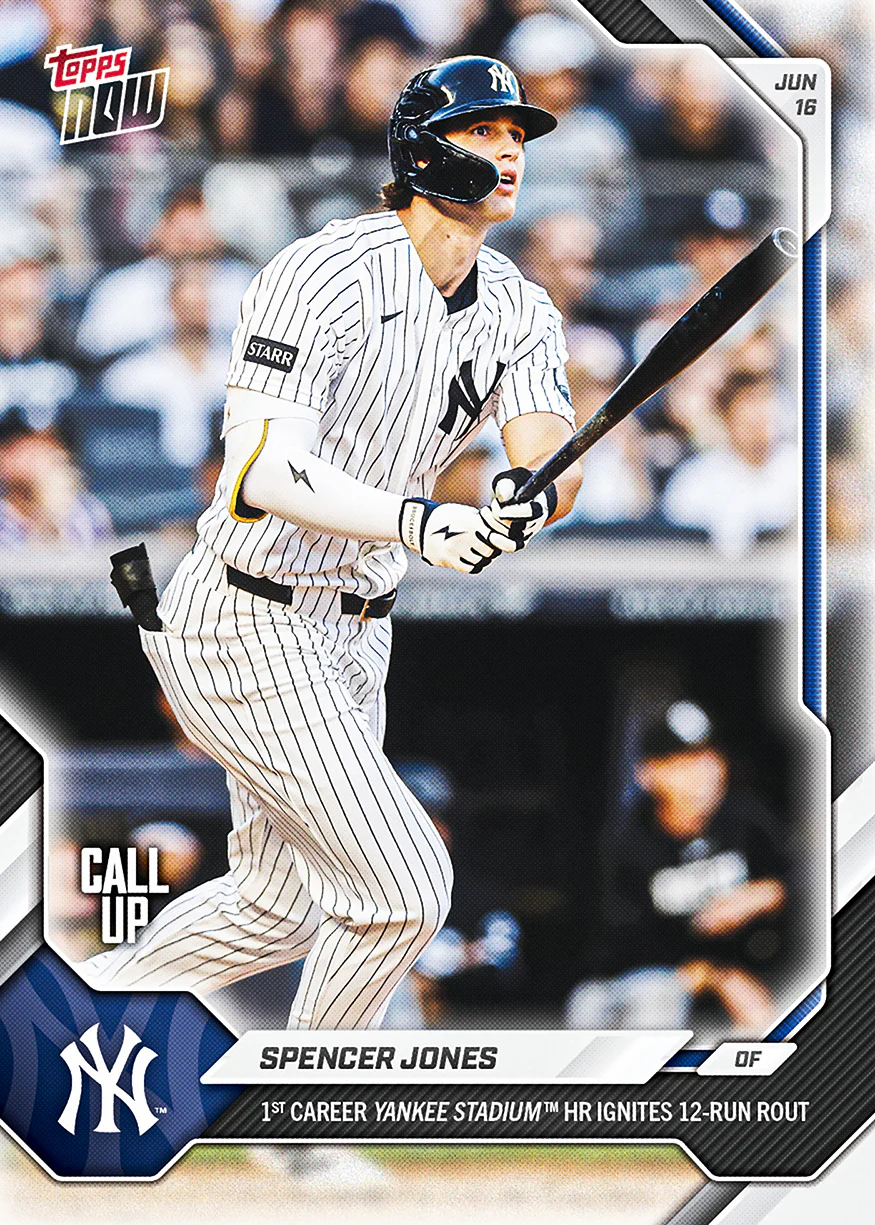 2026 MLB Topps NOW #342 Spencer Jones