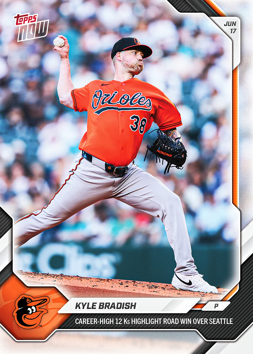 2026 MLB Topps NOW #346 Kyle Bradish