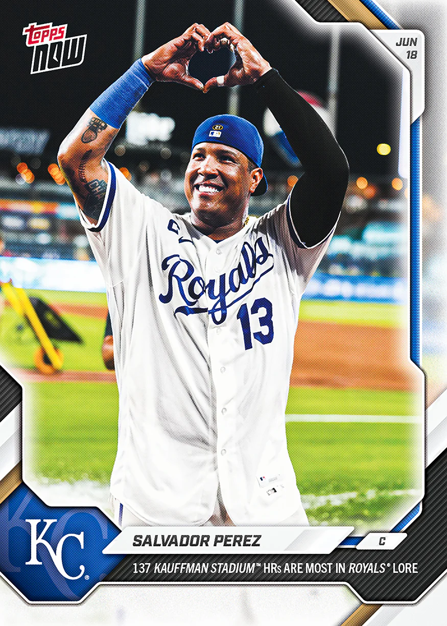 2026 MLB Topps NOW #348 Salvador Perez