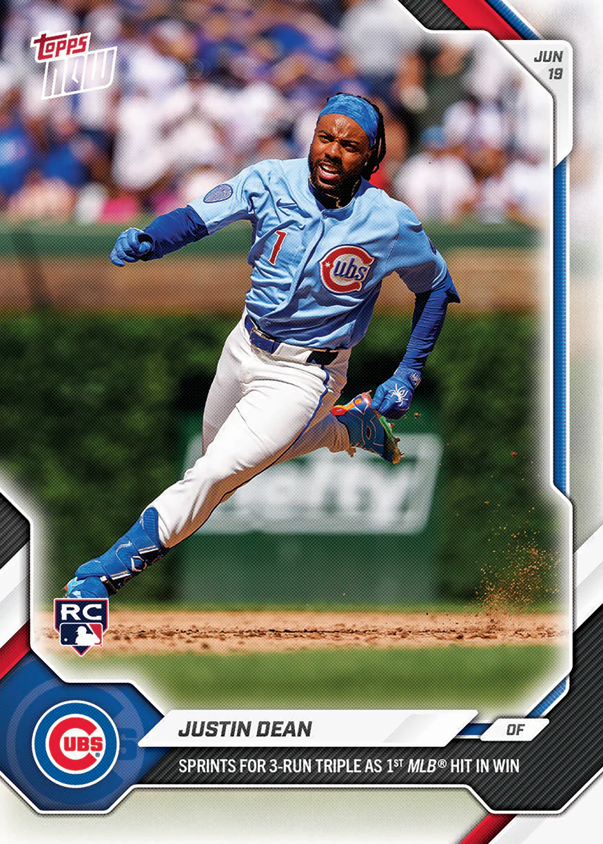 2026 MLB Topps NOW #350 Justin Dean