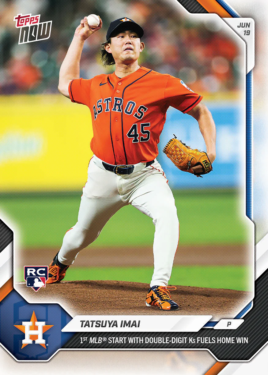 2026 MLB Topps NOW #351 Tatsuya Imai