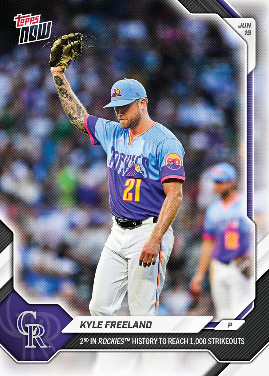 2026 MLB Topps NOW #352 Kyle Freeland