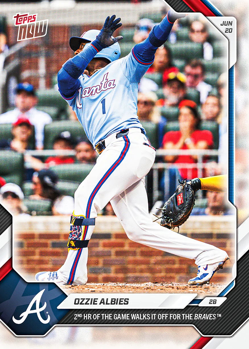 2026 MLB Topps NOW #356 Ozzie Albies