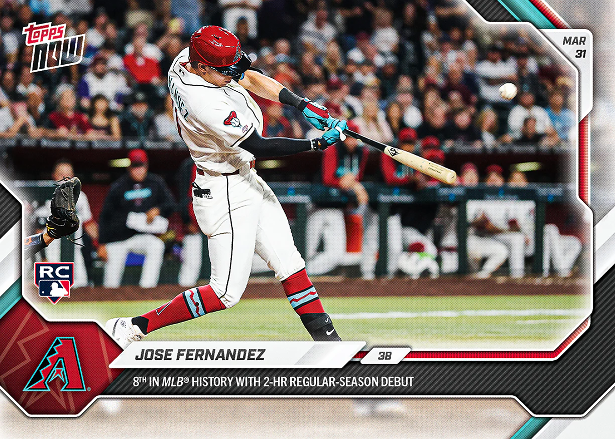 2026 MLB Topps NOW #36 Jose Fernandez