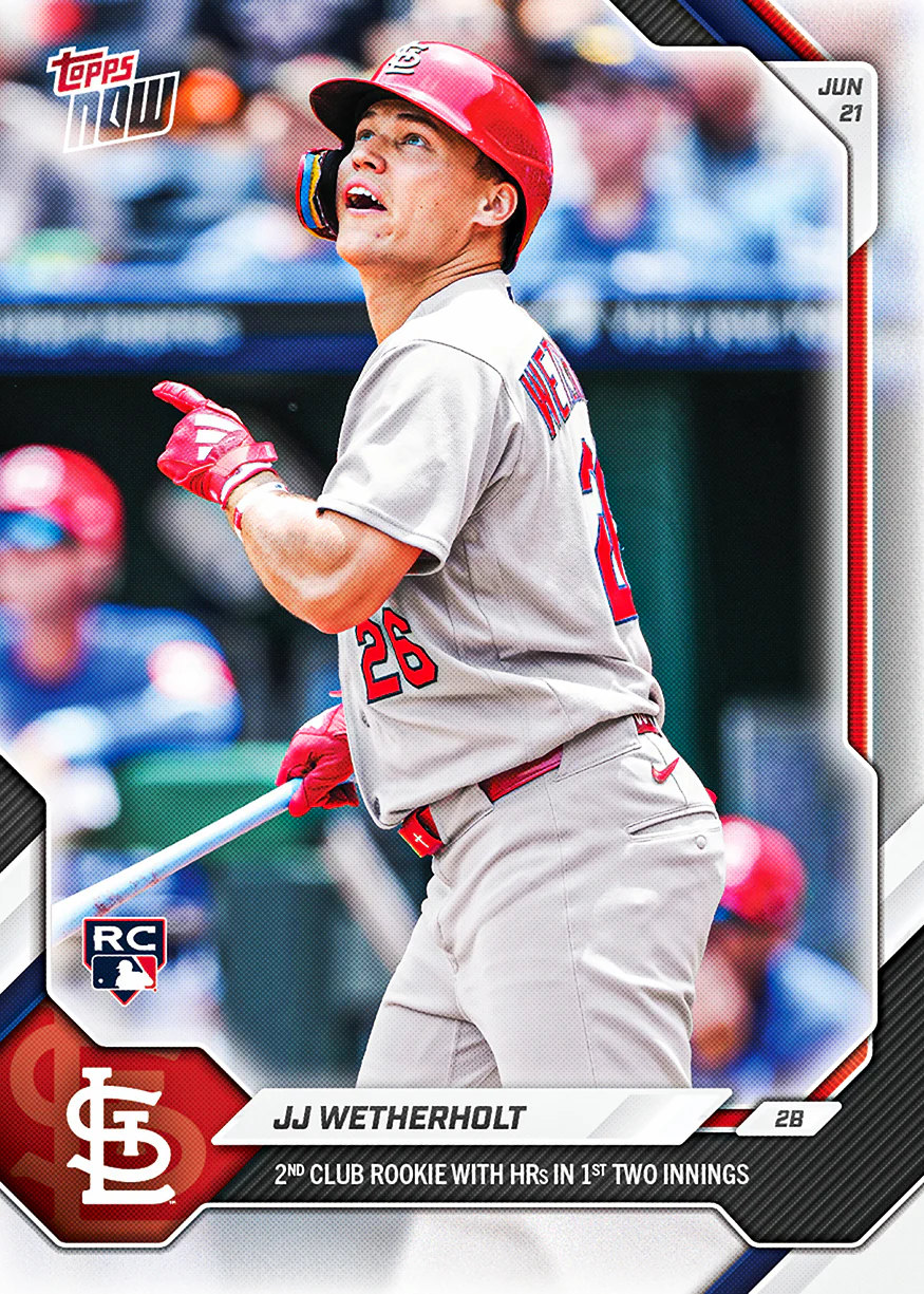 2026 MLB Topps NOW #362 JJ Wetherholt