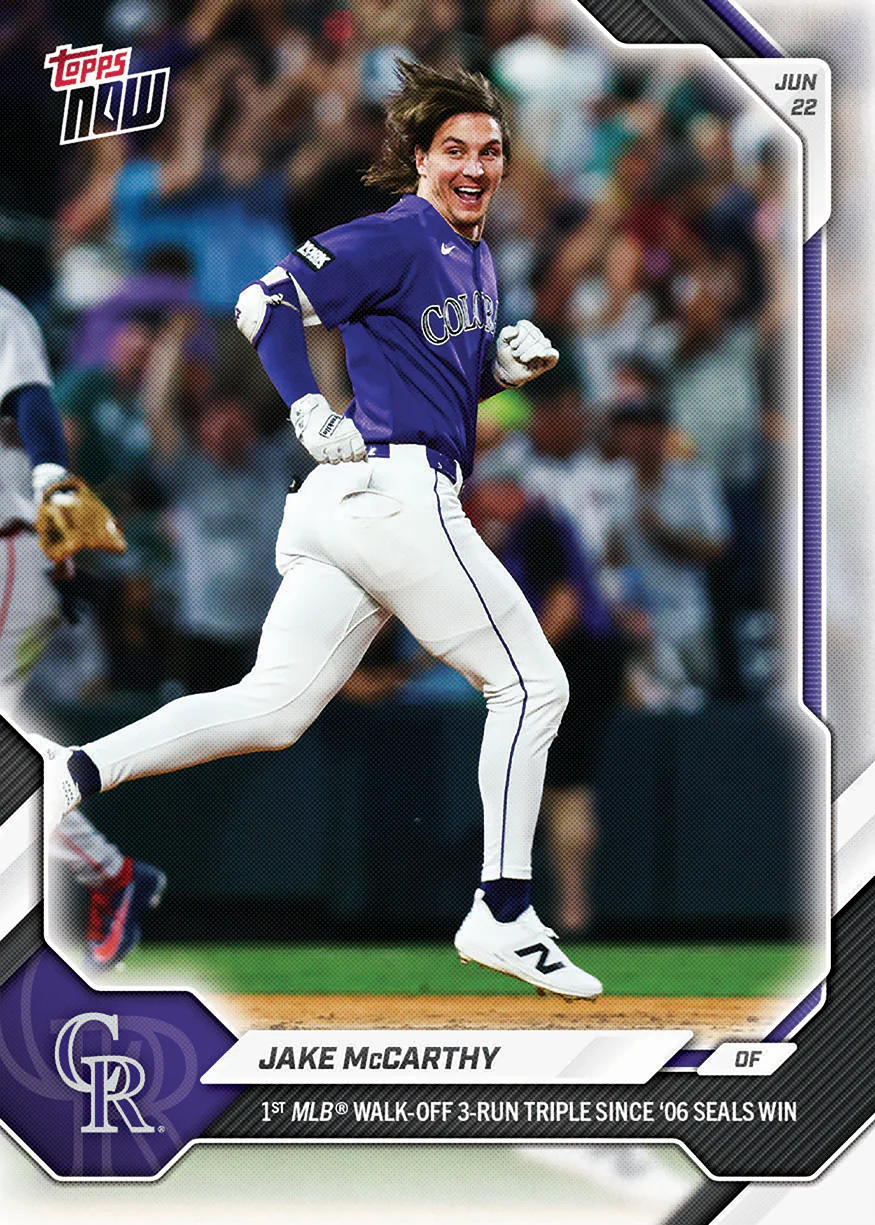 2026 MLB Topps NOW #365 Jake McCarthy