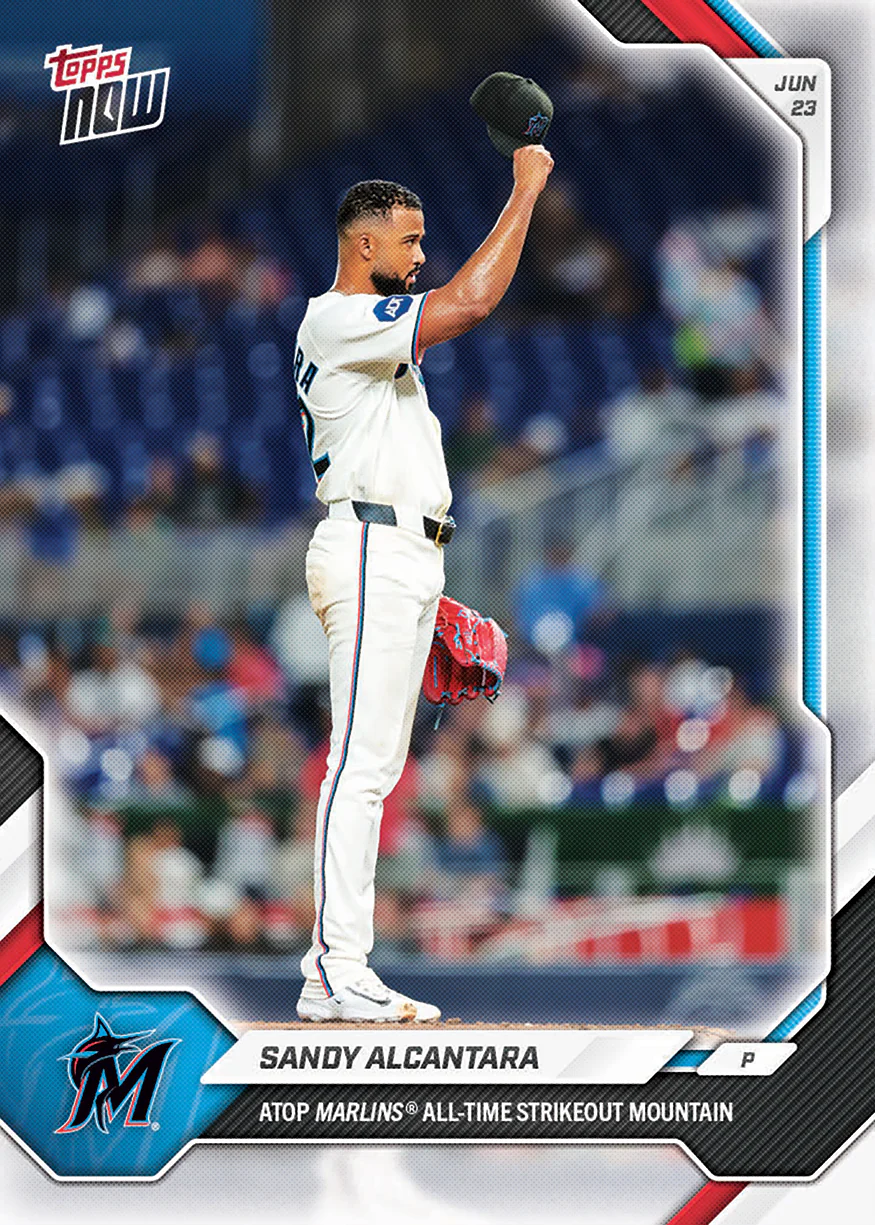 2026 MLB Topps NOW #370 Sandy Alcantara