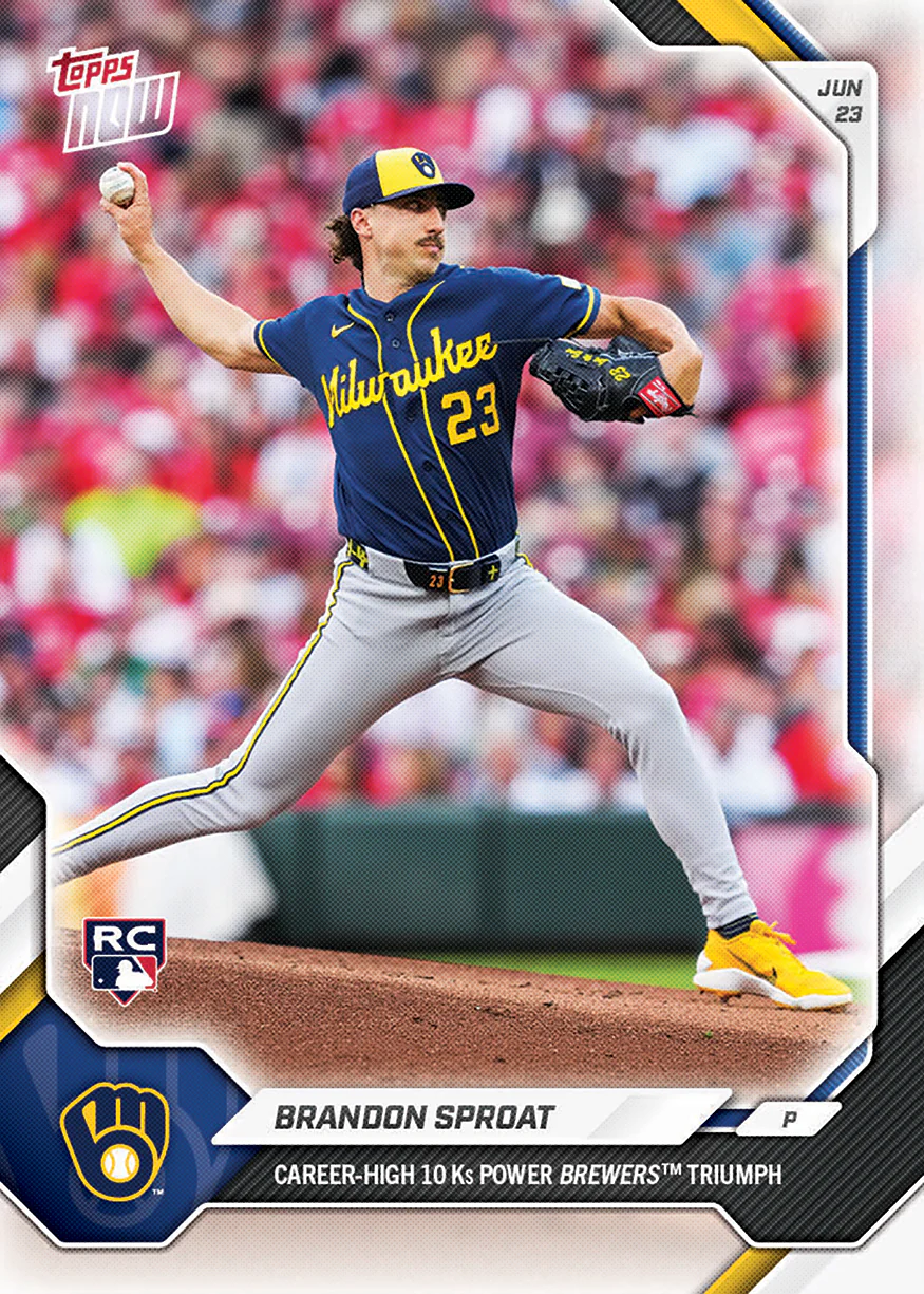 2026 MLB Topps NOW #371 Brandon Sproat