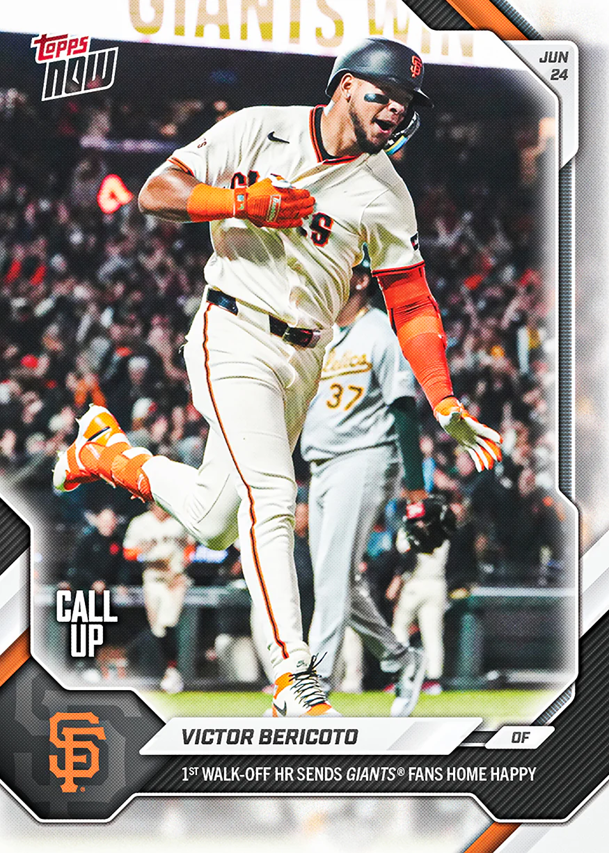 2026 MLB Topps NOW #374 Victor Bericoto